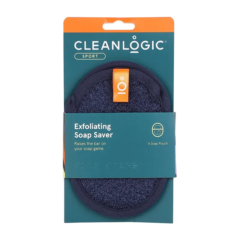 Preț mic Manusa Exfolianta pentru Corp, cu Buzunar pentru Sapun, Sport, Cleanlogic