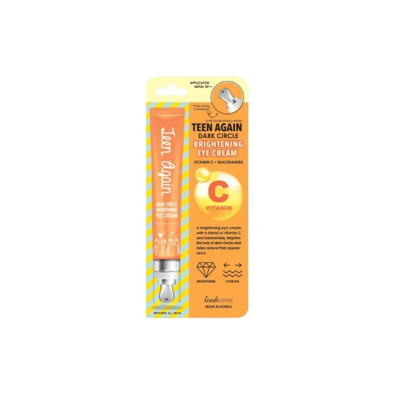 Crema pentru zona ochilor cu Vit. C si niacinamide Teen Again, Look At Me, 25ml Preț promoțional