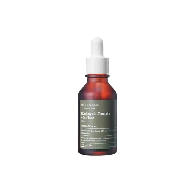 Serum cu Houttuynia Cordata + arbore de ceai, Mary and May, 30ml Cel mai vândut