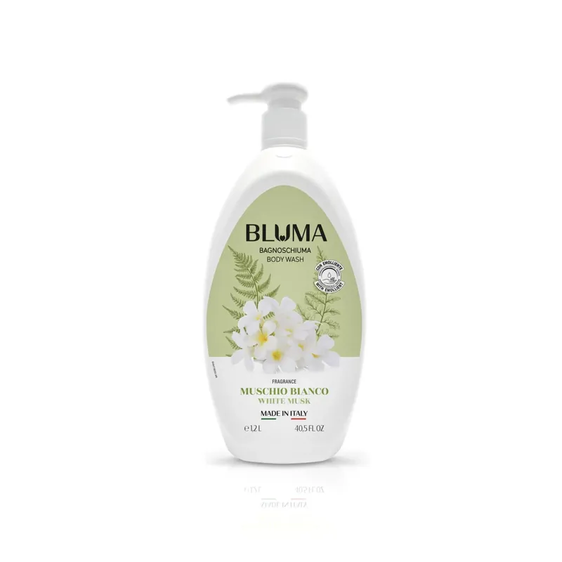 Gel de dus cremos cu parfum de mosc alb, BLUMA MUSCHIO BIANCO, 1,2 l Noutate