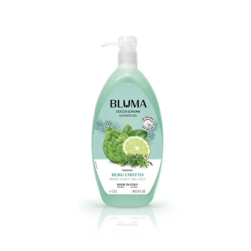 Nu rata Gel de dus cu parfum de bergamota, BLUMA BERGAMOTTO, 1,2 l