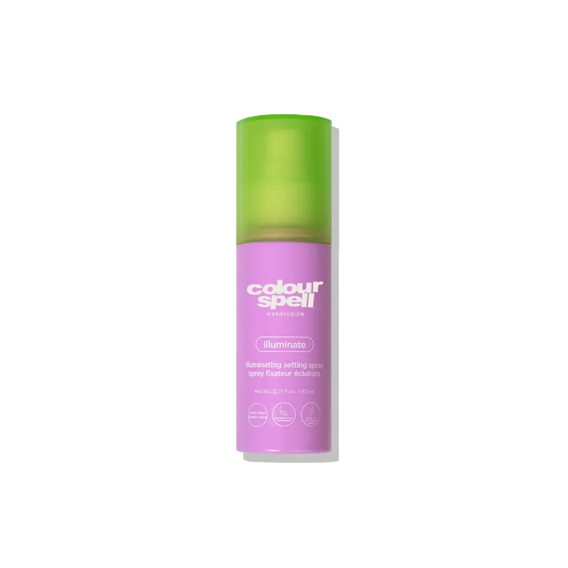 Spray iluminator pentru fixarea machiajului, Colour Spell by Profusion, 80 ml Discount
