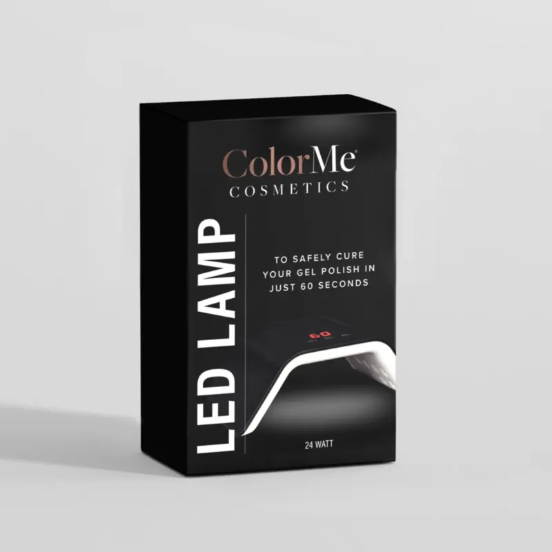 Lampa LED pentru uscarea ojei semipermanente in 60 de secunde, ColorMe Cosmetics, 1 articol Reducere de preț