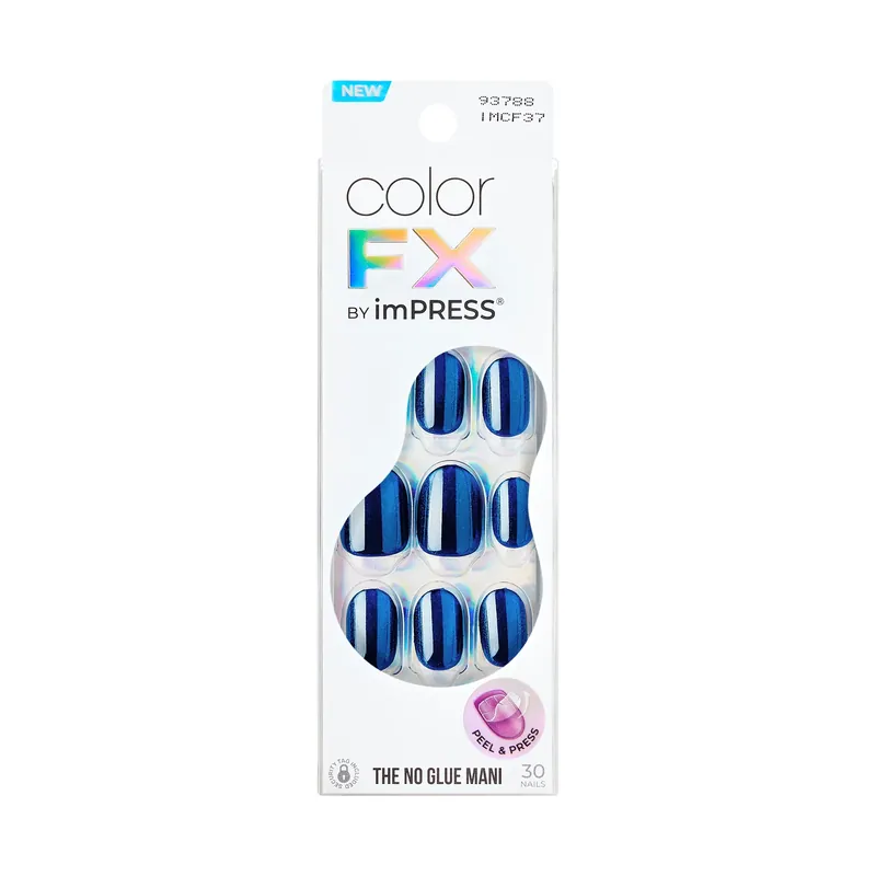 KISS, Unghii false colorFX by imPRESS, Reconnect, 30 bucati Promoție
