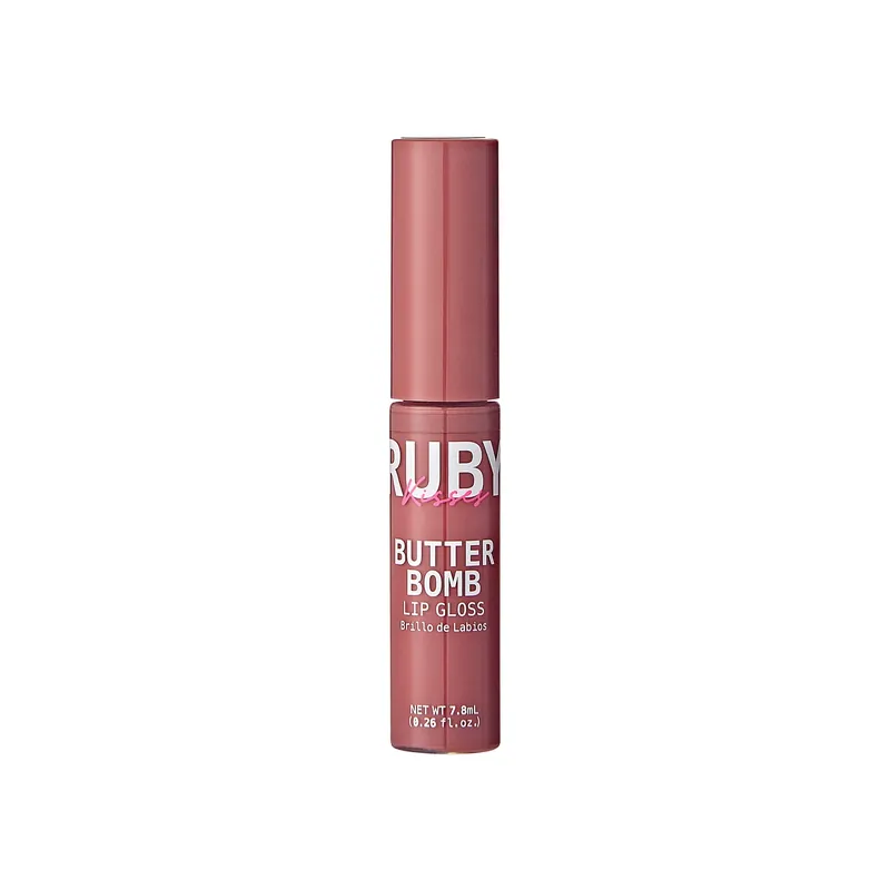 RUBY KISSES, Luciu buze Butter Bomb - Flirty 7.8 ml Ofertă exclusivă