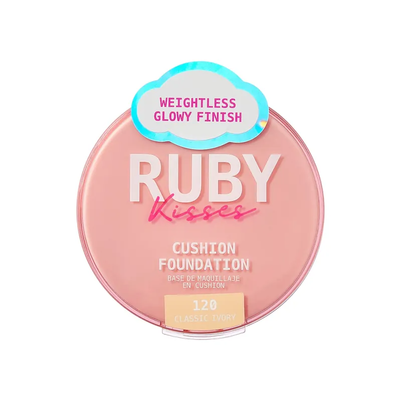 RUBY KISSES, Fond de ten compact Cushion, Classic Ivory, 15 g Ofertă limitată