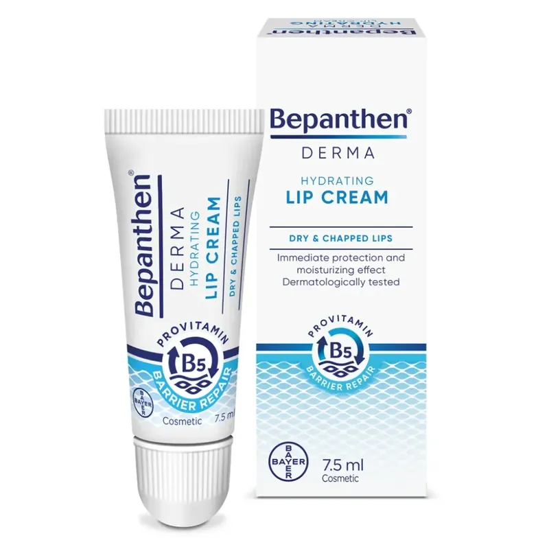 Reduceri Crema hidratanta pentru buze Bepanthen Derma, 7.5 ml, Bayer
