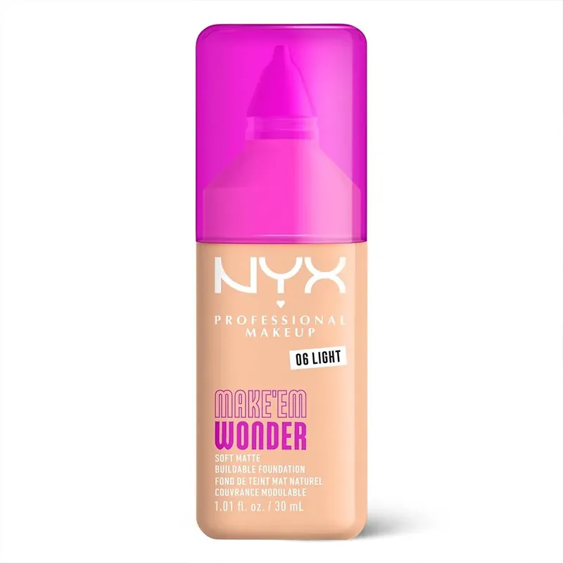 Reducere extra NYX Professional MakeupFond de ten Make `EM Wonder Light