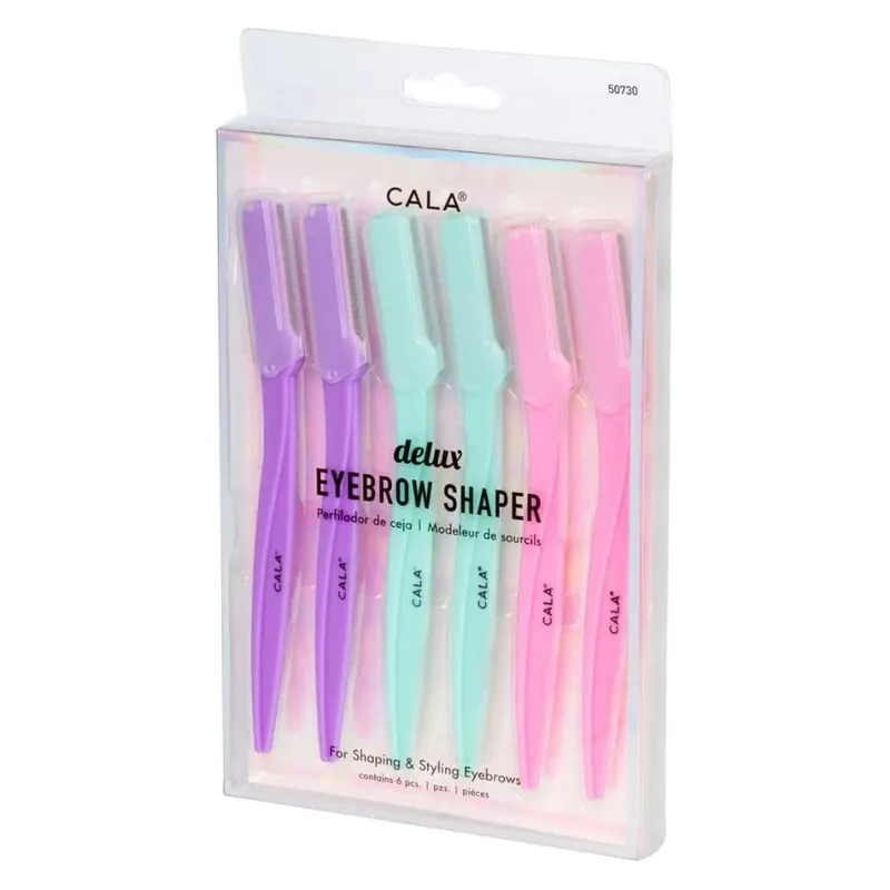 Ofertă exclusivă CalaSet 6 Trimmere pentru Parul Facial Delux Eyebrow Shaper