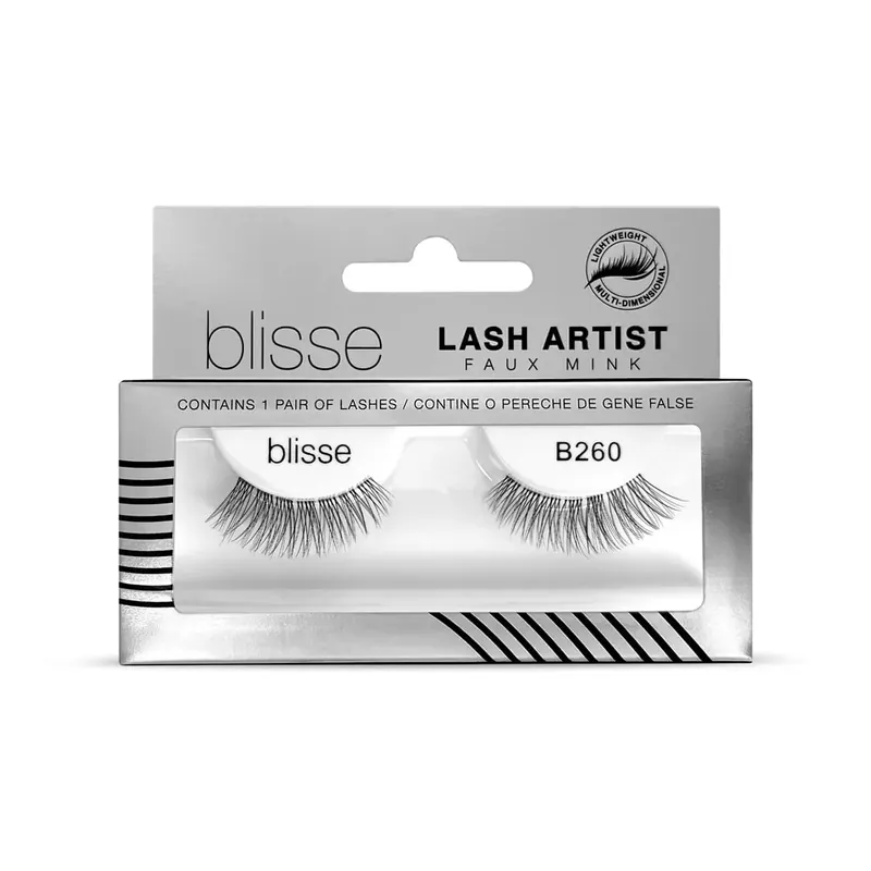 Livrare rapidă BlisseGene False B260 False Eyelashes