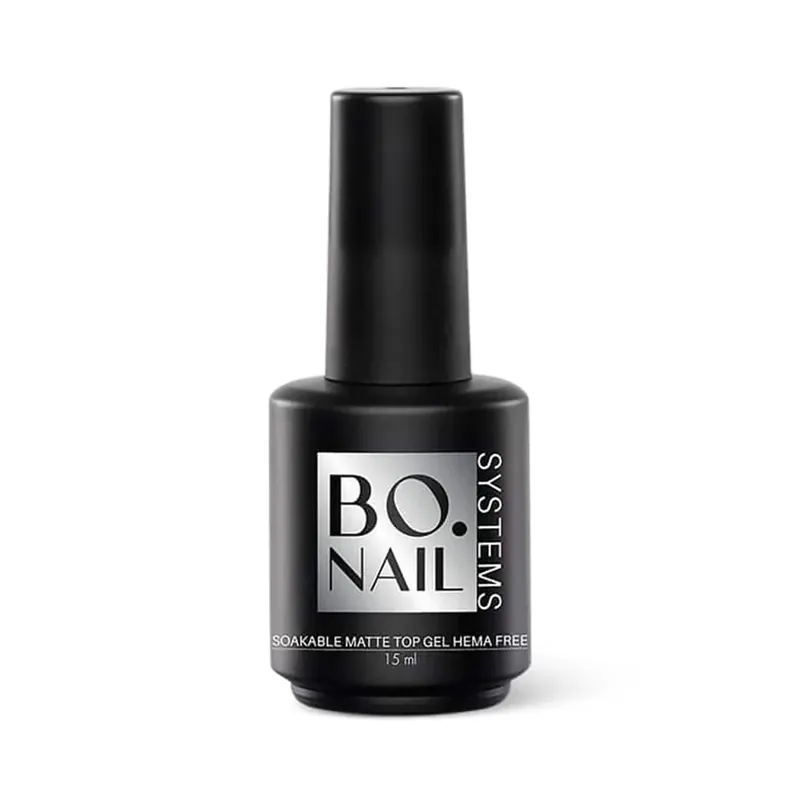 BO.NAILTop Gel Soakable Matte Hema Free Expediere rapidă