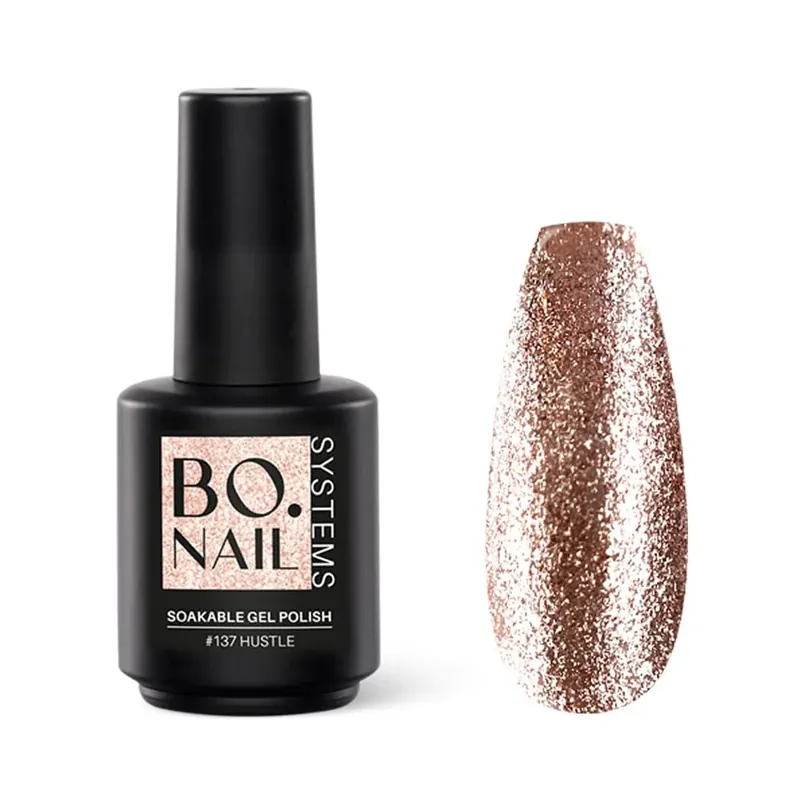 BO.NAILOja Semipermanenta Soakable Gel Polish 137 Hustle Popular