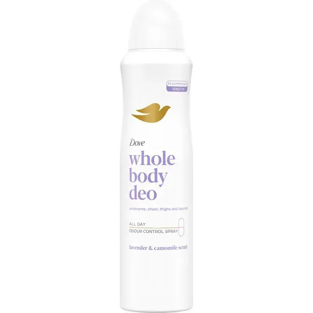 Deodorant spray Dove Lavender & Chamomile, 150 ml Ultima șansă