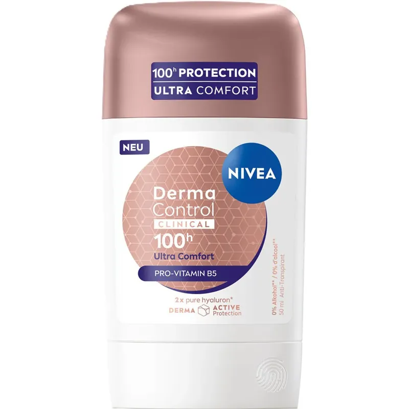 Chilipir Deodorant solid Nivea Derma Control Clinical Ultra Comfort, 50 ml