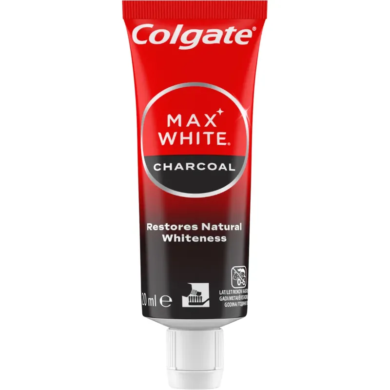 Ofertă exclusivă Pasta de dinti Colgate Max White Charcoal, 20 ml