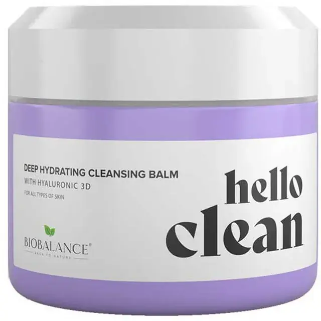 Ofertă limitată Balsam de curatare faciala cu acid hialuronic Bio Balance Hello Clean, 100 ml