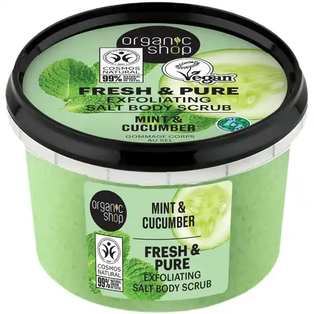 Reducere Scrub de corp Organic Shop Fresh & Pure, 250 ml